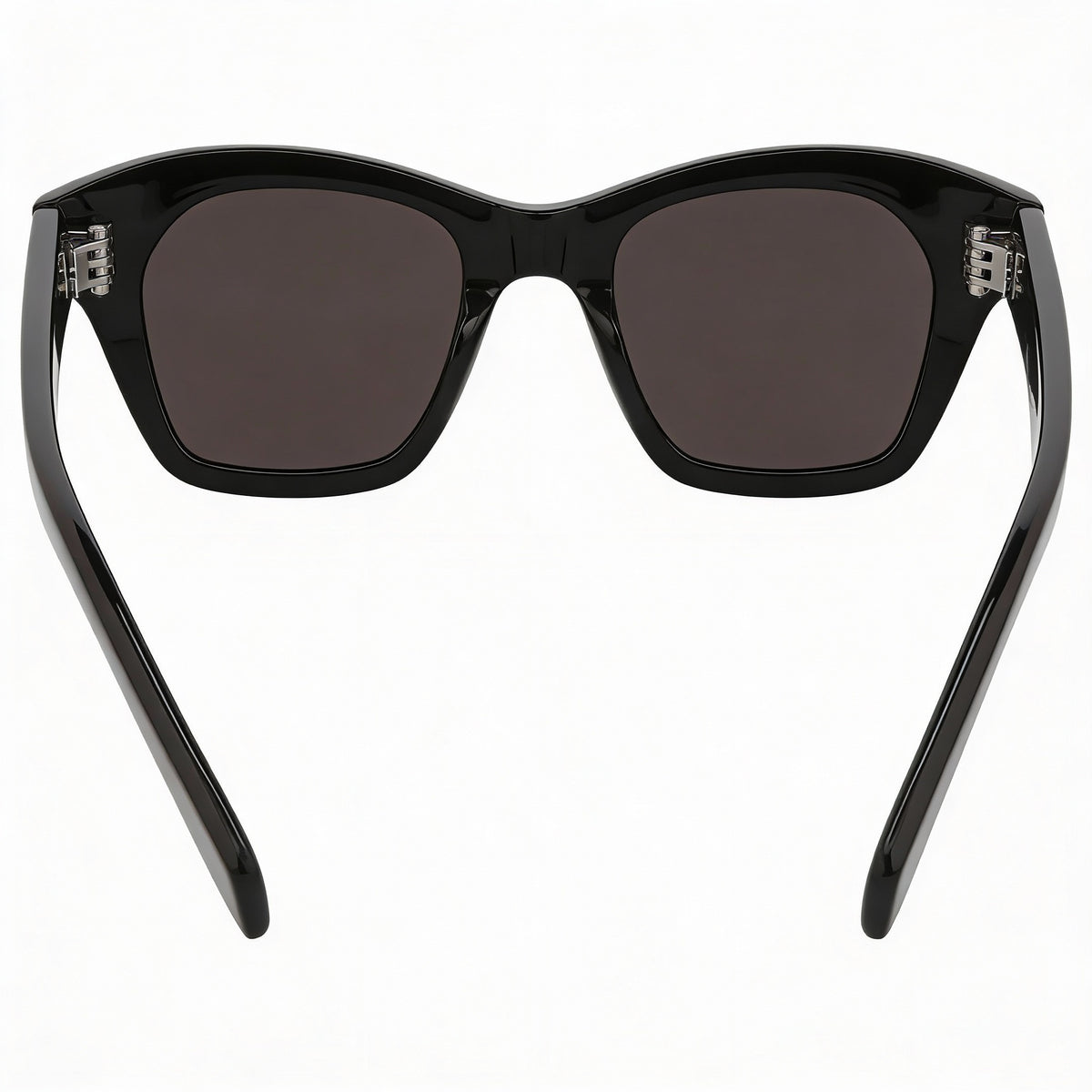 Gafas de sol cuadradas negras Saint Laurent SL 592-001 para mujer, 47 mm, Photo 3
