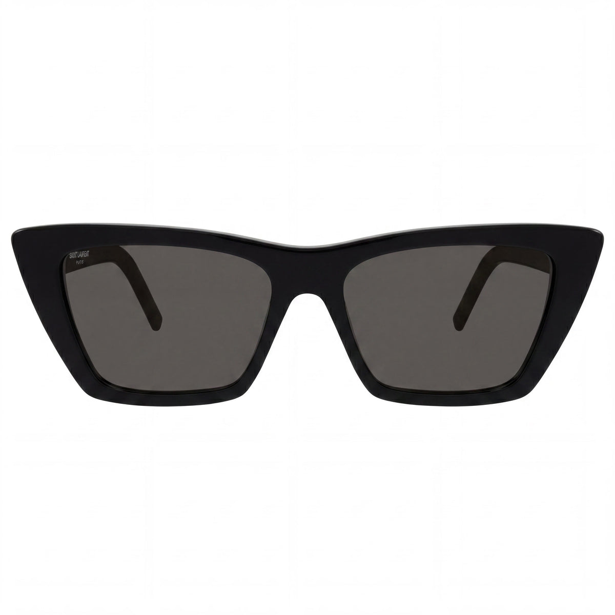 Gafas de sol Saint Laurent Classic ojo de gato para mujer, negro-gris, 53mm, Photo 2