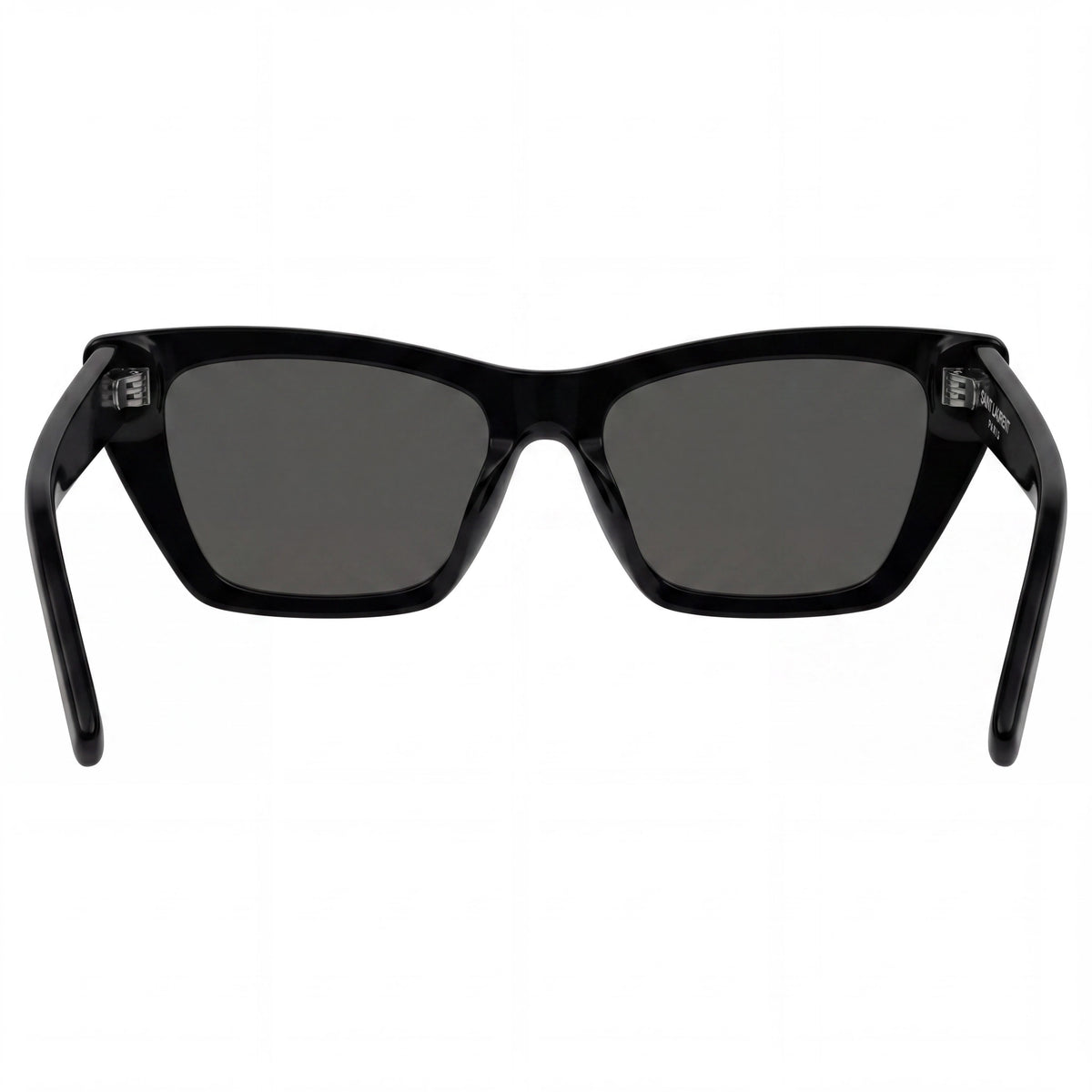 Gafas de sol Saint Laurent Classic ojo de gato para mujer, negro-gris, 53mm, Photo 3