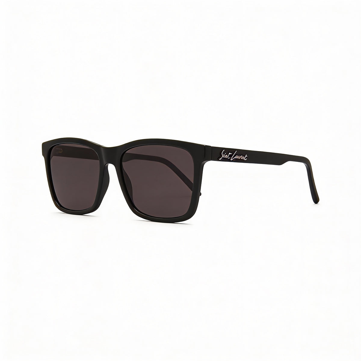 Gafas de sol rectangulares para hombre Saint Laurent Classic SL 318 en negro, 56 mm, Photo 3