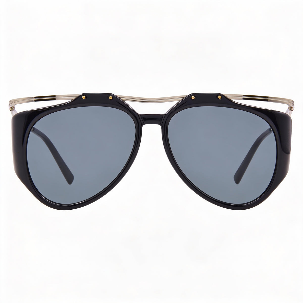 Gafas de sol aviador para mujer Saint Laurent SL M137 doradas, 55 mm, Photo 2
