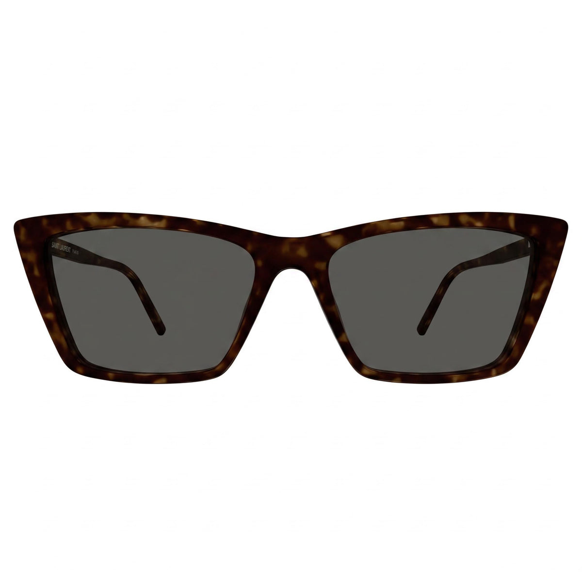 Gafas de sol Saint Laurent estilo ojo de gato en color gris Habana para mujer, 54 mm, Photo 2