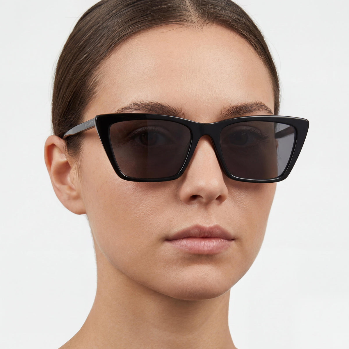 Gafas Minimalistas Clásicas Negras Saint Laurent para Mujer, 54mm, Photo 3