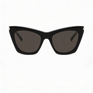 Saint Laurent Sl 214 Kate Cat Eye Sunglasses for Women — front view, Acetate frame