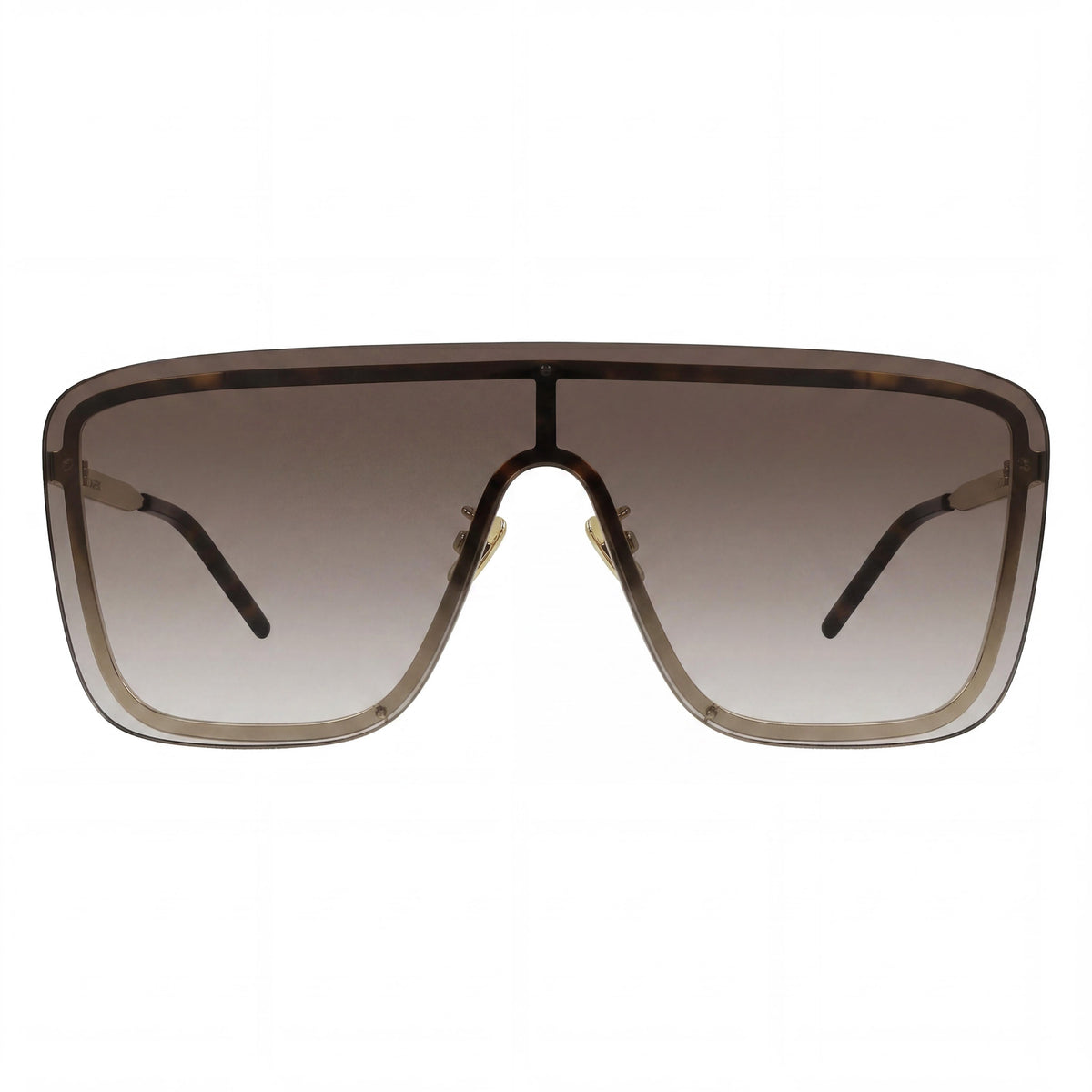 Gafas de sol unisex Saint Laurent SL 364 Mask cuadradas oro-marrón habana, Photo 2