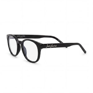 Saint Laurent SL 399 001 53 Black Round Eyeglasses Unisex, Plastic frame