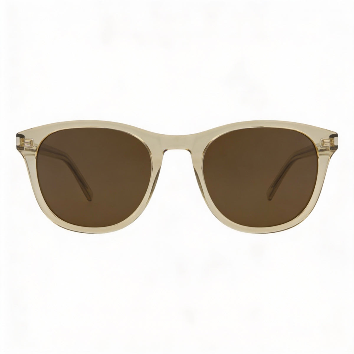 Gafas de sol redondas unisex Saint Laurent SL 401 008 marrones, 53 mm, Photo 2