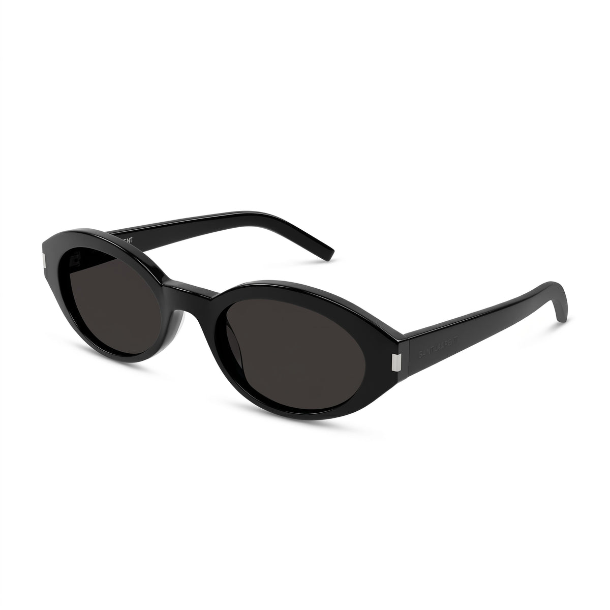 Saint Laurent SL 567-001 Black Oval Sunglasses for Women, 51mm, Photo 1