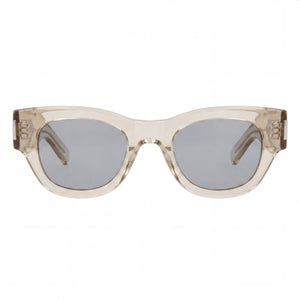 Saint Laurent SL 573 Rectangle Sunglasses for Women — front view, Plastic frame