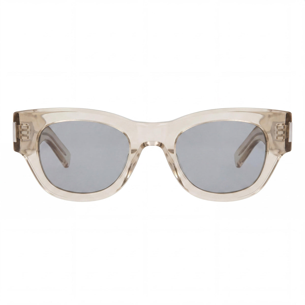 Saint Laurent SL 573 Transparent Rectangle Sunglasses for Women, 49mm, Photo 2