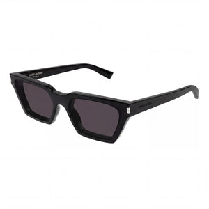Saint Laurent SL 633 Black Cat Eye Sunglasses for Women, Black lens