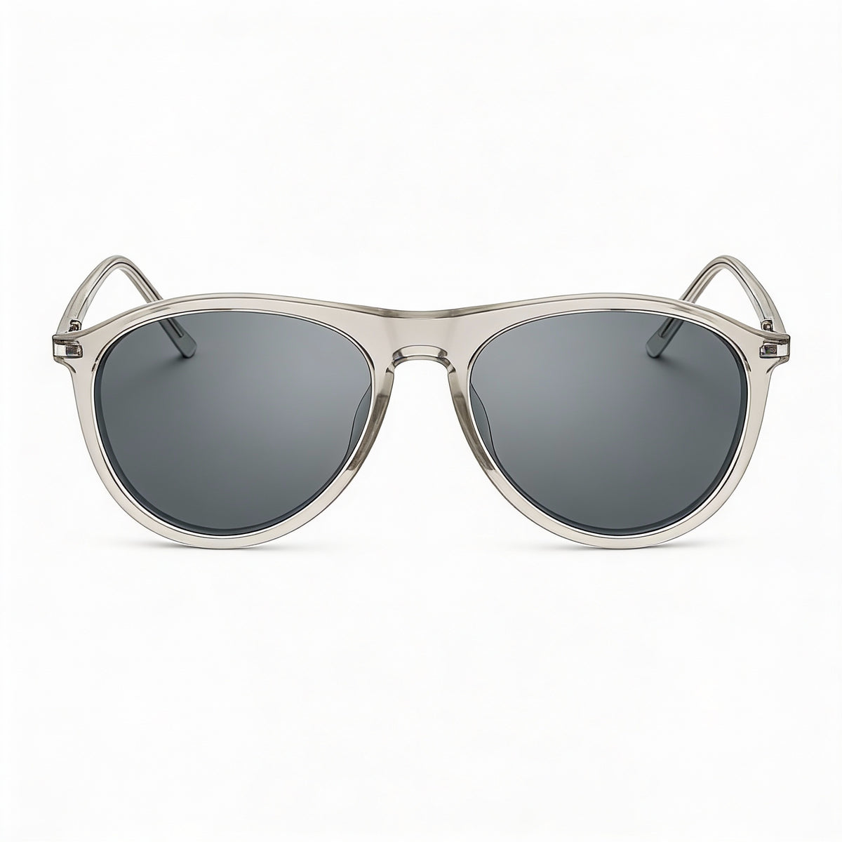 Saint Laurent SL 667 Beige-Silver Aviator Sunglasses Unisex, 56mm, Photo 2