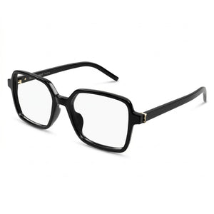 Saint Laurent SL M139-001 Black Rectangle Eyeglasses for Men, Acetate frame