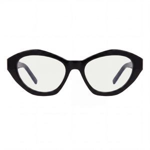 Saint Laurent SL M60 OPT Cat Eye Eyeglasses for Women — front view, Acetate
