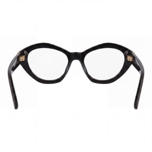 Saint Laurent SL M60 OPT Cat Eye Eyeglasses for Women — interior view, Customisable demo lenses