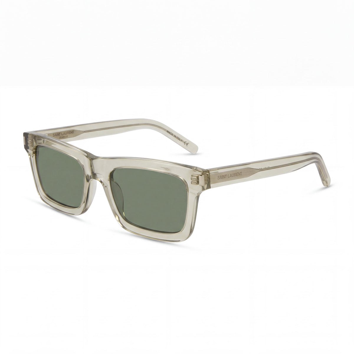 Saint Laurent SL461BETTY Green Rectangle Sunglasses for Women, 54mm, Photo 1