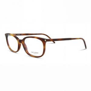 Saint Laurent Square/Rectangle Brown Square Eyeglasses for Women, Plastic frame