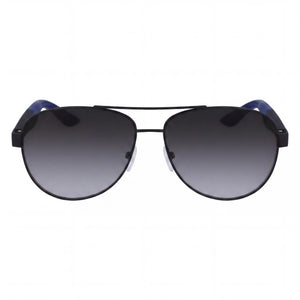 Salvatore Ferragamo Sf275sn Aviator Sunglasses Unisex — front view, Stainless Steel frame
