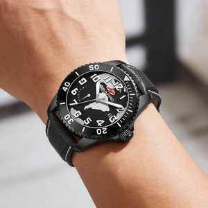 Seapro Men's Watch — side view, Stainless Steel case 40mm