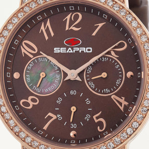 Seapro Women's Watch — front view, Quartz movement 37mm