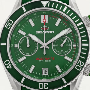 Seapro Modern Men's Watch — front view, Quartz movement 45mm