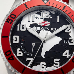 Seapro Modern Men's Watch — front view, Quartz movement 42mm