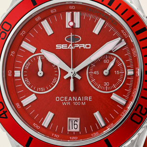 Seapro Modern Men's Watch — front view, Quartz movement 45mm