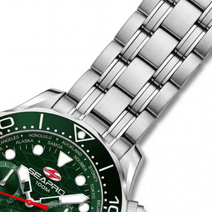 Seapro Men's Watch — side view, Stainless Steel case 40mm