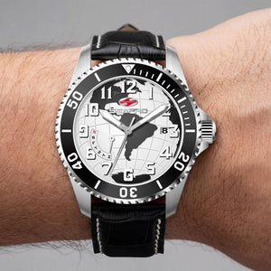 Seapro Men's Watch — side view, Stainless Steel case 42mm