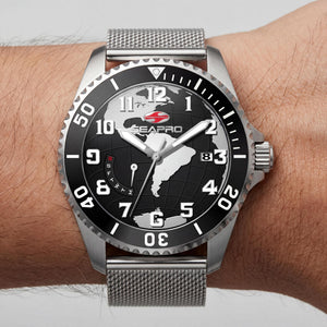Seapro SP4761 Men's Watch — side view, Stainless Steel case 42mm