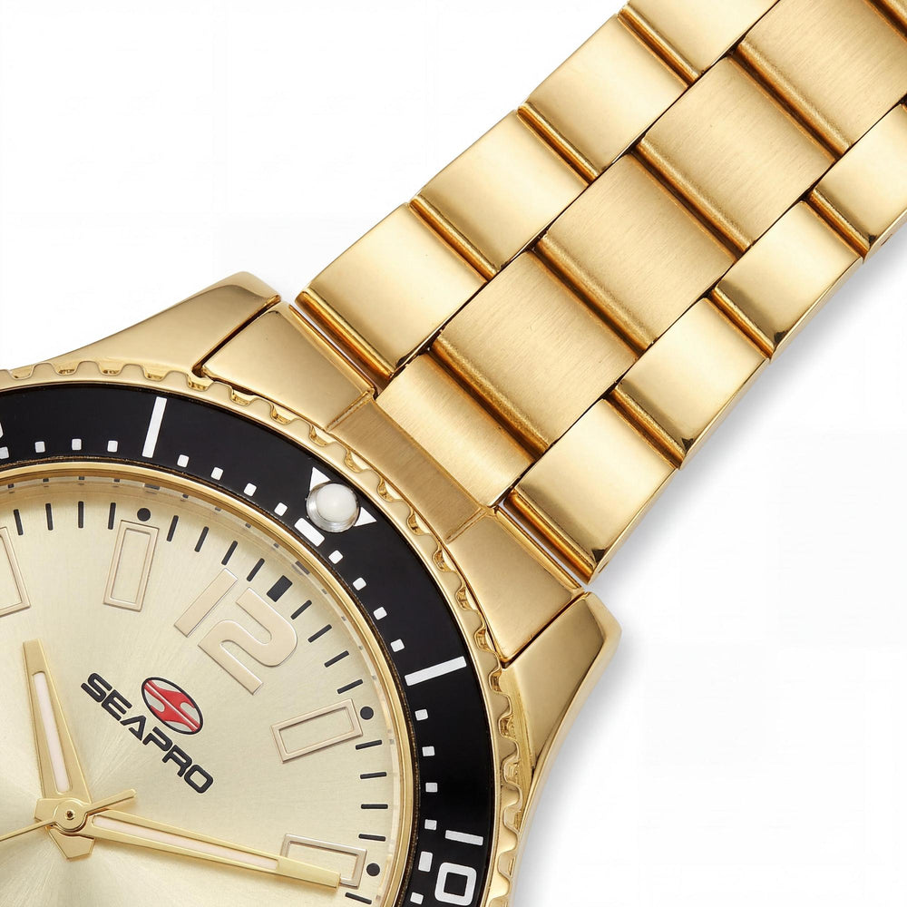 Seapro SP5413 Women's Watch — side view, Stainless Steel case 40mm