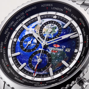 Seapro SP7320 Men's Watch — front view, Quartz movement 47mm