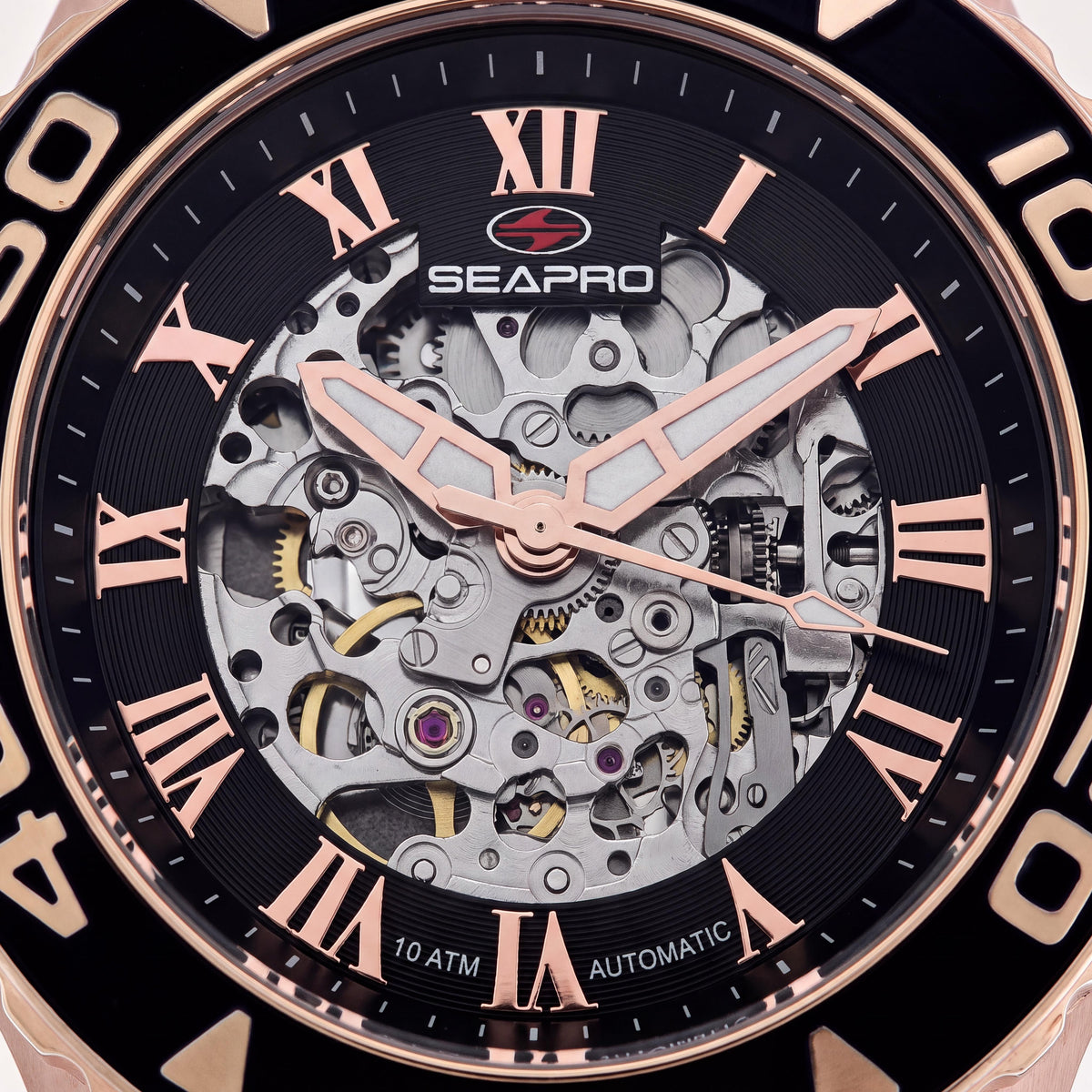 Seapro SP7753 Men's Gold Automatic Watch, 40mm, Photo 2