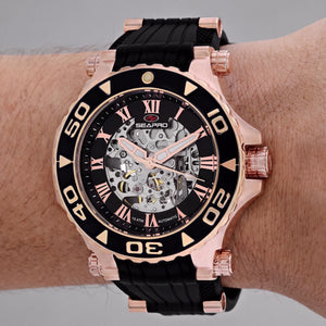Seapro SP7753 Men's Watch — side view, Stainless Steel case 40mm