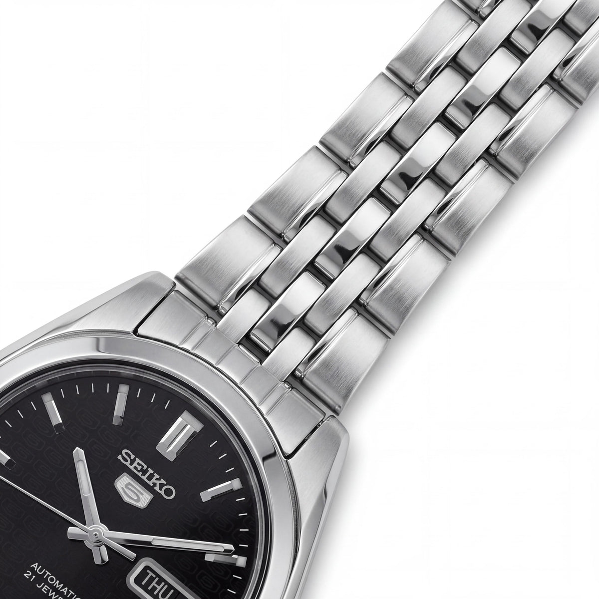 Seiko SNK361K1 for Men Silver Automatic Watch, 36mm, Photo 2