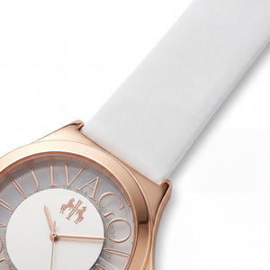 Seiko Women's Watch — side view, Stainless Steel case 40mm