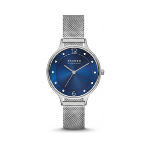 Skagen Anita Lille Silver Stainless Steel Watch for Women, 40mm