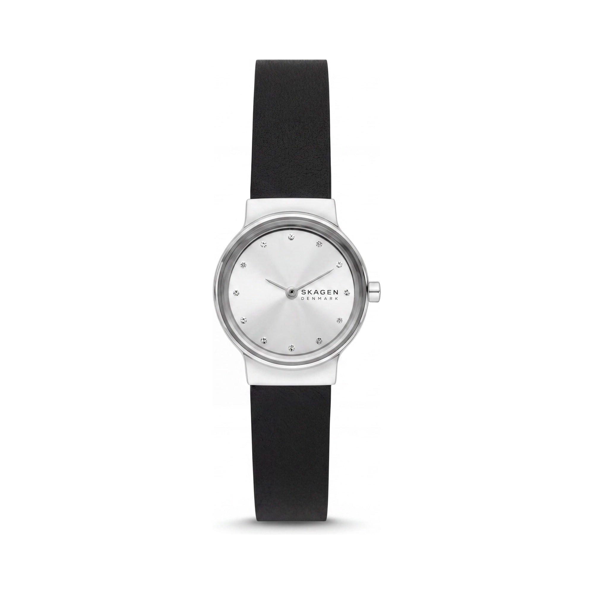 Skagen Freja Lille Women's Stainless Steel Watch, Black Dial 26mm, Photo 1