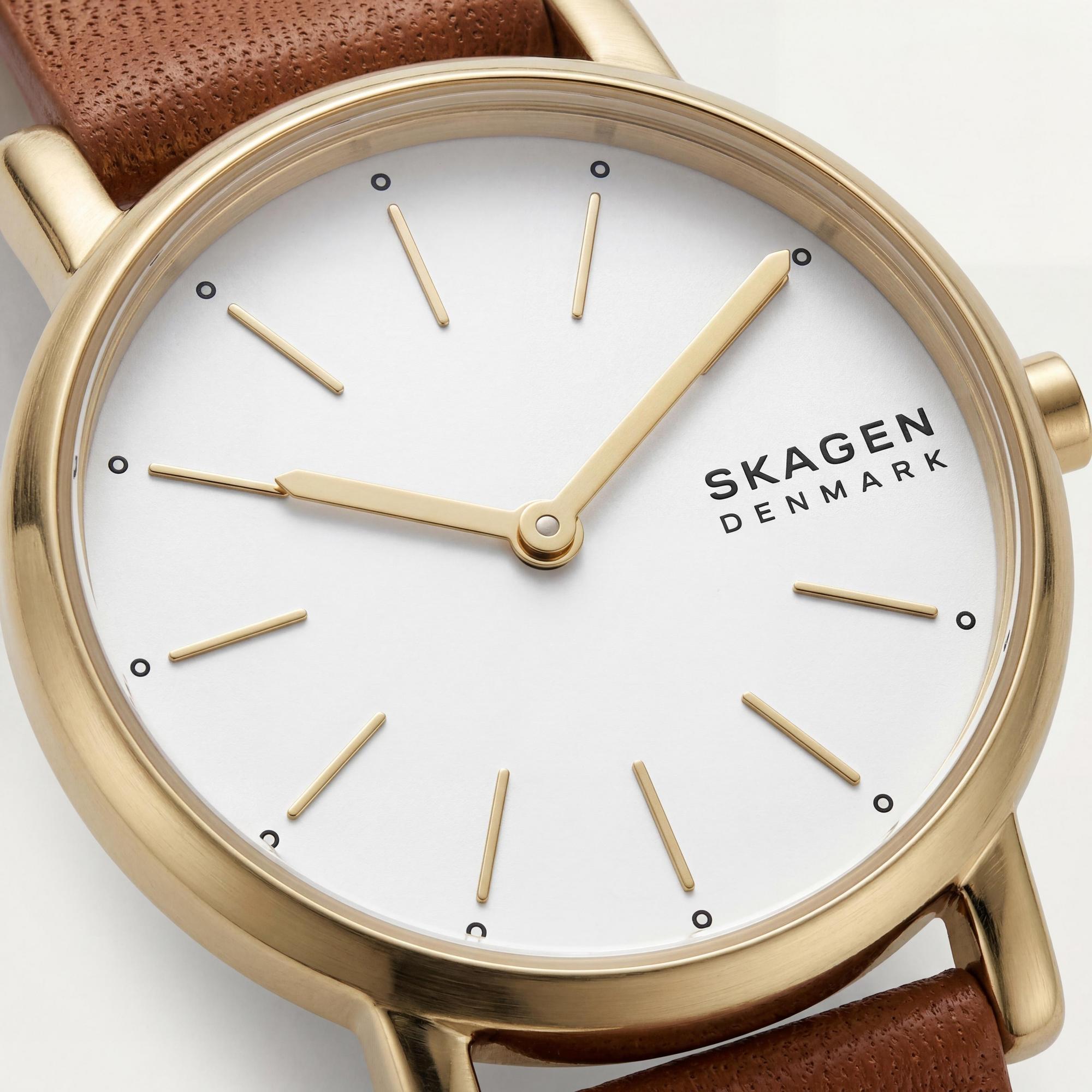 Reloj Skagen Signatur Lille SKW6883 para mujer, esfera blanca de 30 mm, Photo 2