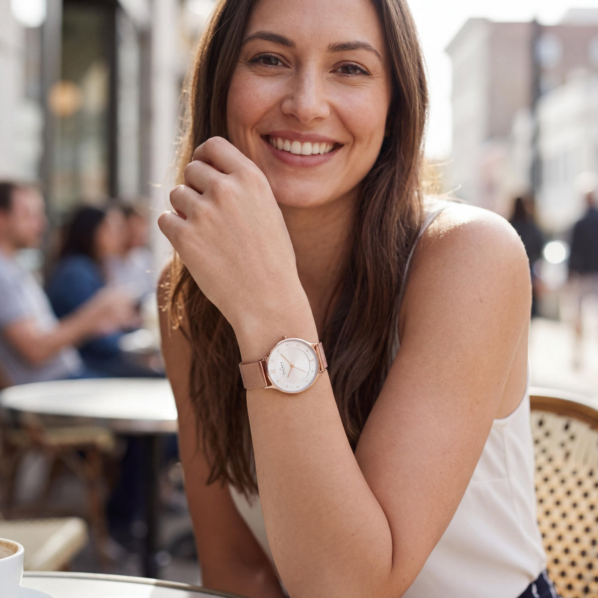 Reloj Skagen SKW2151 dorado para mujer, 30 mm, Photo 4
