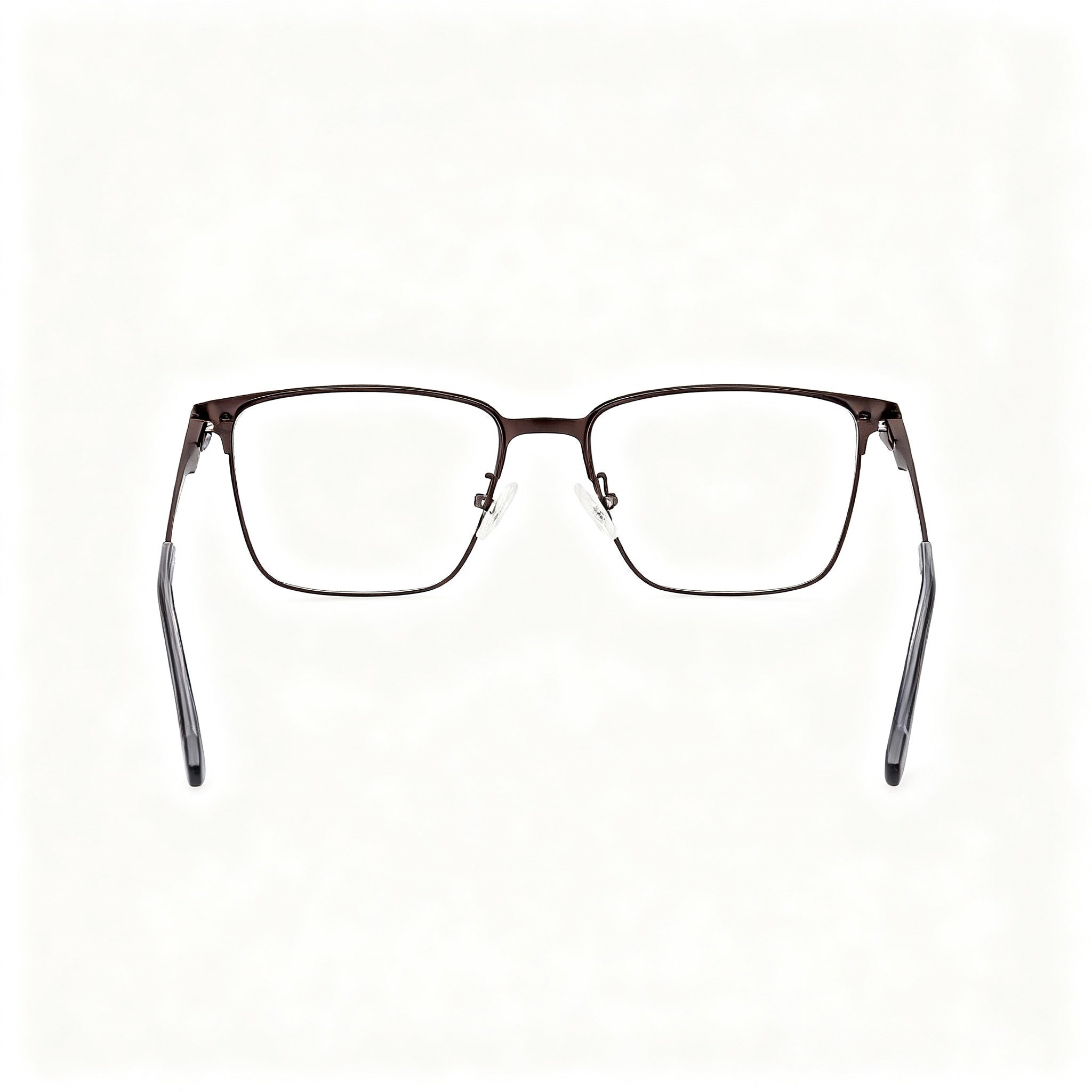 Gafas cuadradas Skechers Gunmetal para hombre, metal 52mm, Photo 3