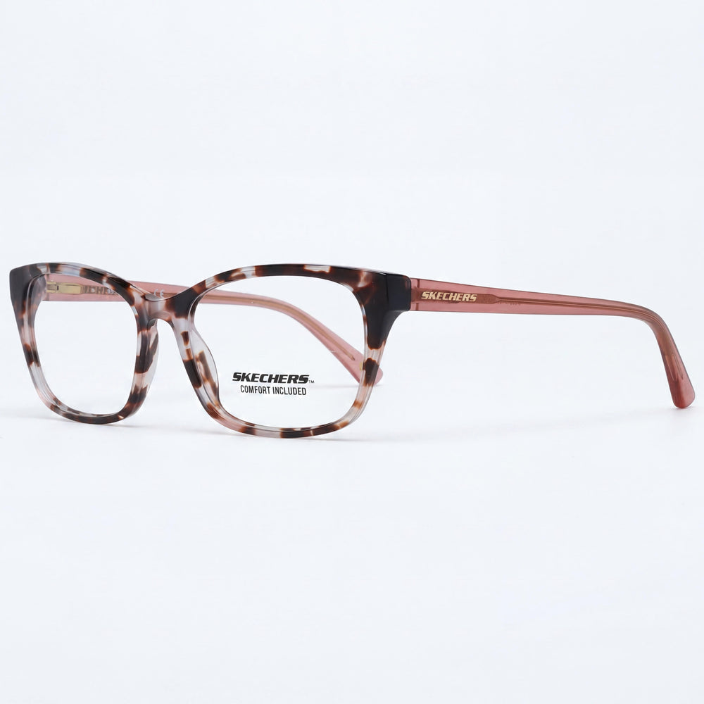 Skechers Havana Square Eyeglasses for Men, Plastic frame