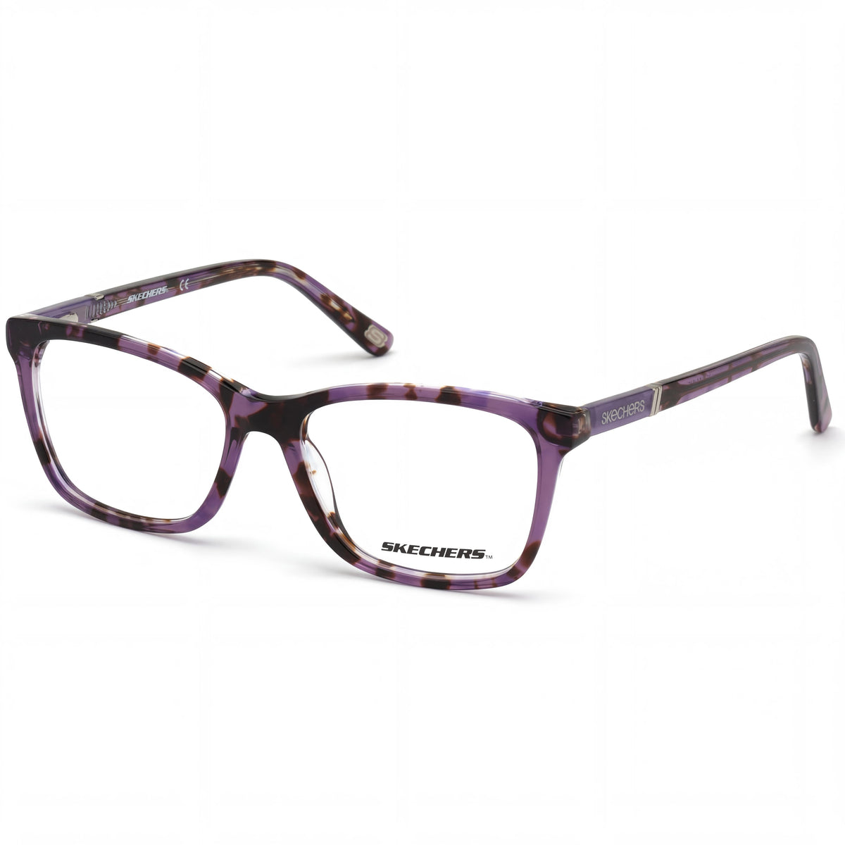 Gafas rectangulares unisex Skechers Se2154 violeta, 53 mm, Photo 1