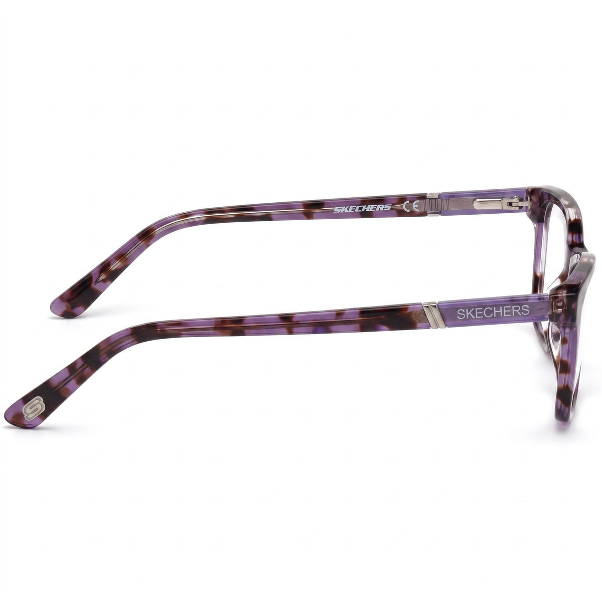 Skechers Se2154 Gafas Rectangulares Violeta Unisex, Plástico 53mm, Photo 4