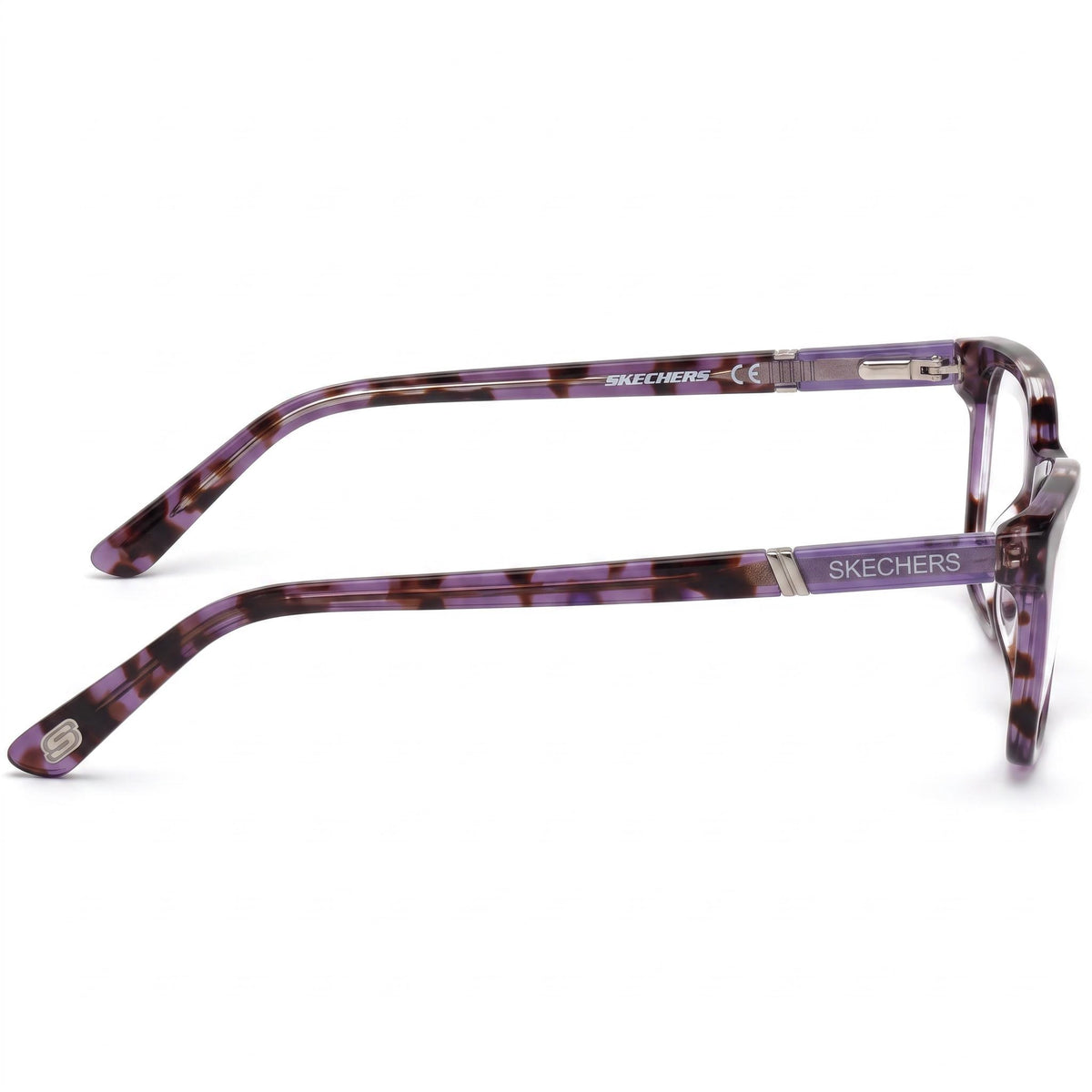 Gafas rectangulares unisex Skechers Se2154 violeta, 53 mm, Photo 4
