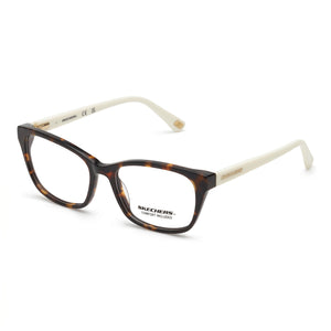 Skechers SE2210 White Rectangle Eyeglasses for Men, Plastic frame