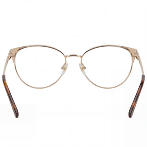Skechers SE2212 Cat Eye Eyeglasses for Women — front view, Gold frame
