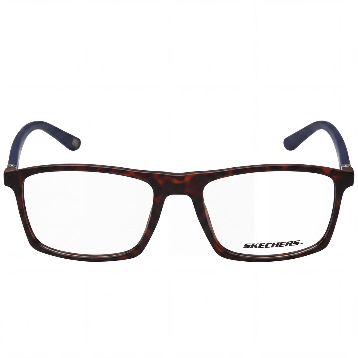 Skechers SE3302 Havana Rectangle Eyeglasses for Men, Plastic 54mm, Photo 2