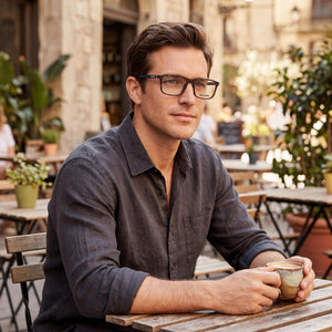 Skechers SE3302 Havana Eyeglasses Men — lifestyle wear, office and reading