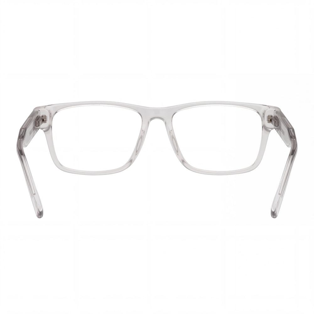 Skechers SE3385@53026# Rectangle Eyeglasses Women — side view, Gray Plastic temples